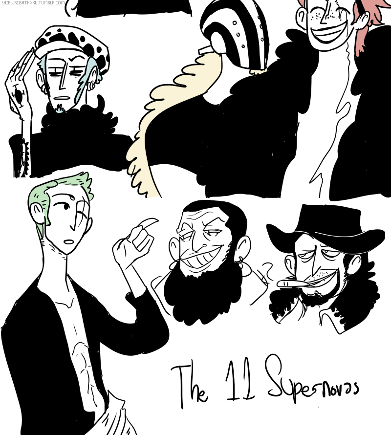 shipwrightkaku:  look at my pirate babies full view 