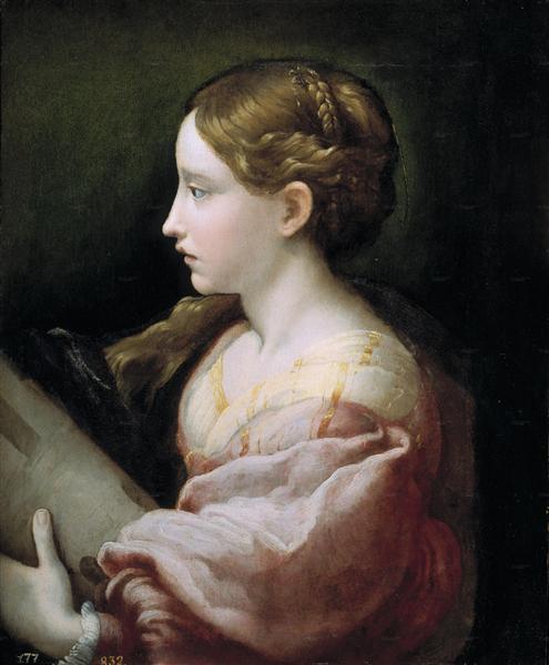 Parmigianino, Saint Barbara, 1522.