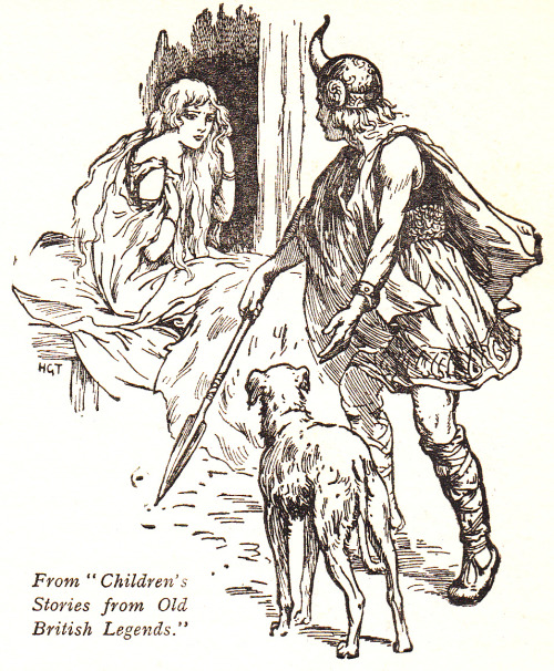 adelphe:Children’s Stories from Old British Legends illustrated by Harry G. Theaker, c.1933