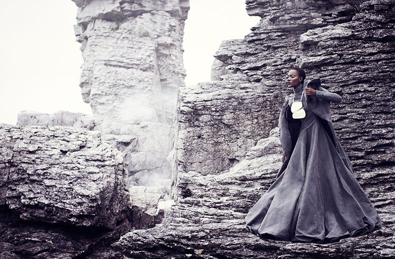 lamusenoire:   Grey Zone:The Lovely Herieth Paul for the September 2013 edition of