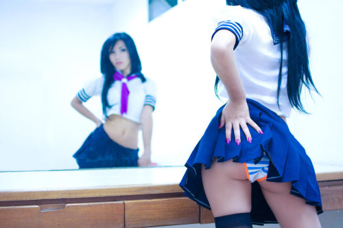 nerdynakedgirls:  shimapan by ~NEKOCOSPLAY022