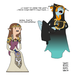 sanitynevermore:  I did another LoZ/AT mashup!