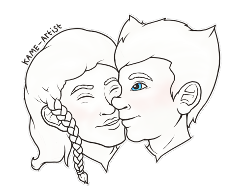 Been rping our reverse boys, and I love them &lt;3 Vix (Demon!Aziraphale) is mine Camael (Angel!