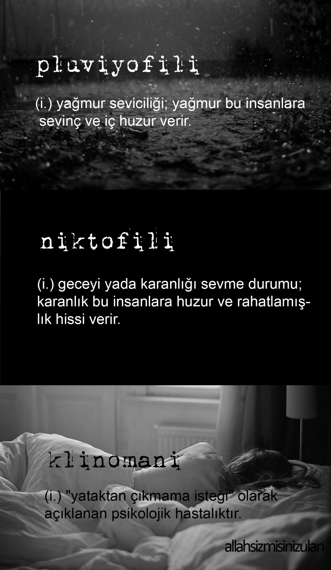Yataktan Çıkmama Isteği