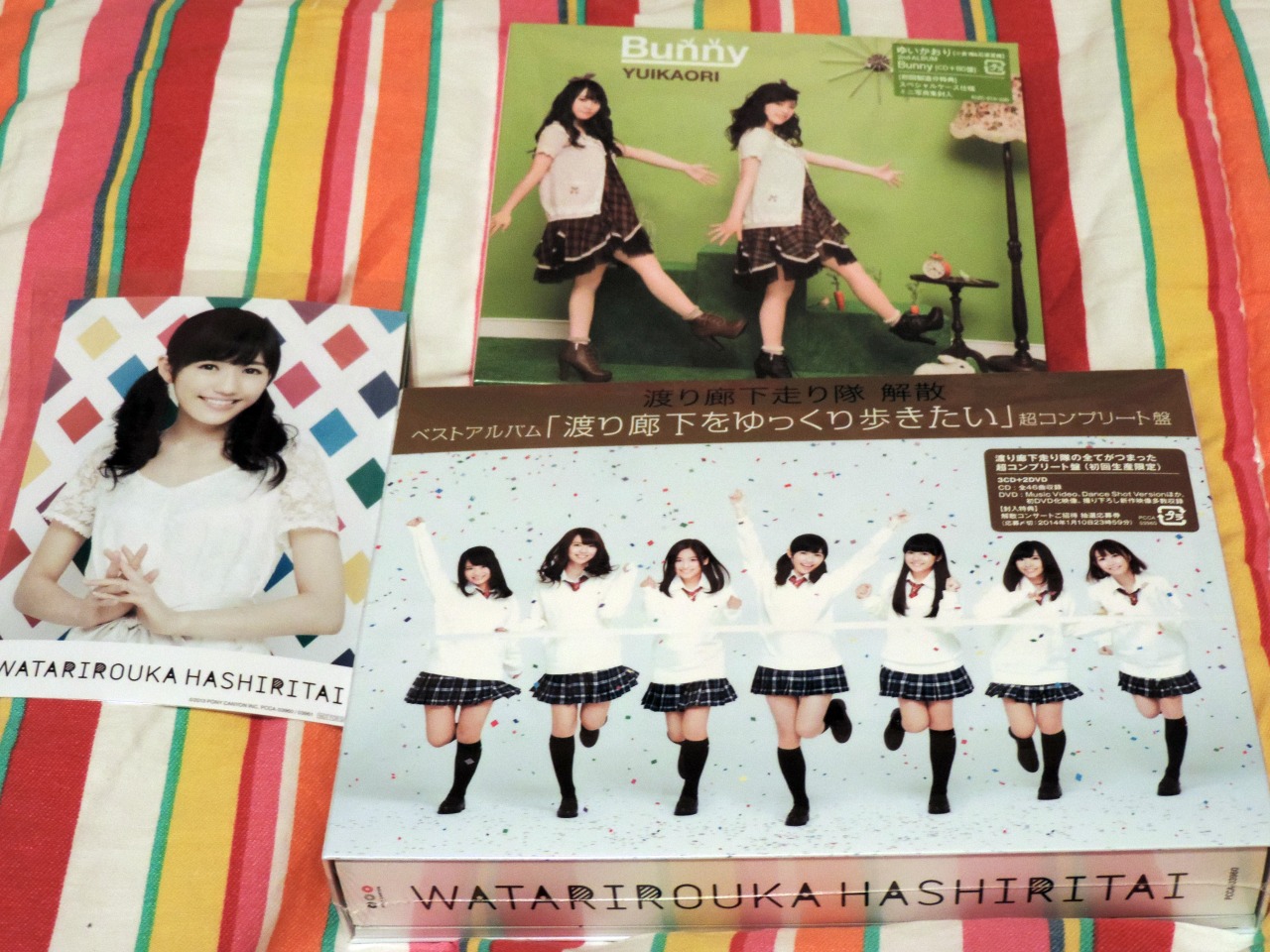derpybby:  these came in yesterday wow im sobbing at Mayu and YuiKaori’s beauty
