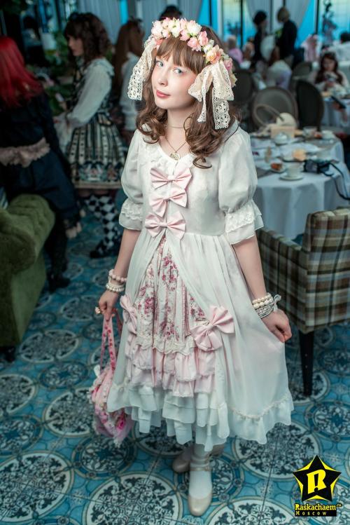 Me at Gothic&Lolita festival teaparty 2015