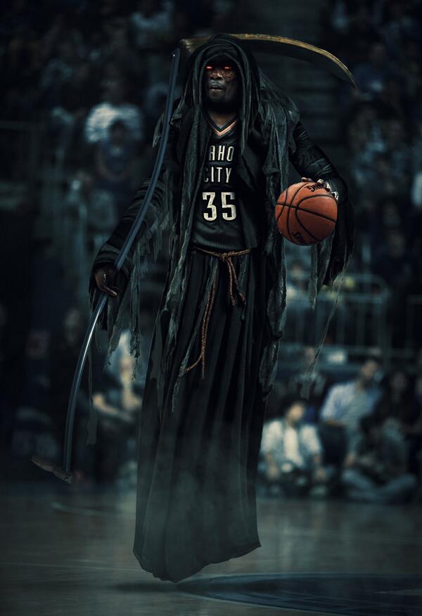 gotemcoach:  Kevin Durant is “The Slim Reaper.”  #GotEmCoach