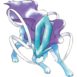 hdddsdjcksjdnkjs88888883333-dea:  ✦ Transparent Suicune | Ken SugimoriThis Pokémon races across the land. It is said that north winds will somehow blow whenever it appears. 