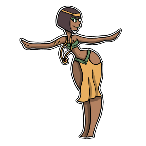 Vile Gals in Video Games #19 - Ahmaret You can find her as the vile ancient egypt god on the amazing
