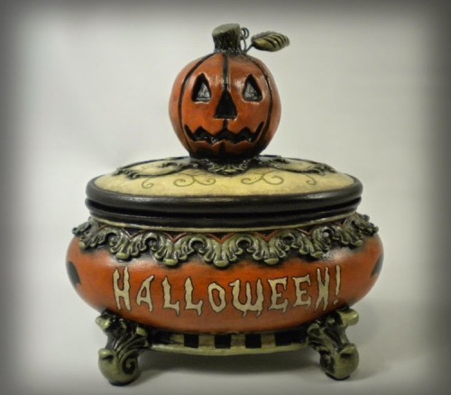 bookofoctober: OOAK Halloween keepsake box by Jamie Moore