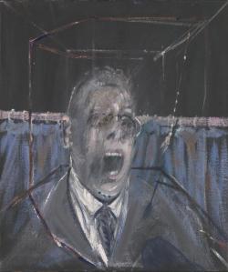 Francis Bacon:   Study for a Portrait, 1952. Oil