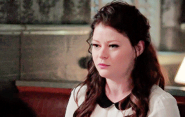 belle-gifs:I don’t know if I can ever be over him, but for now… Will makes me smile.