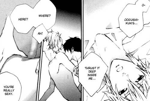 Edi's reading yaoi