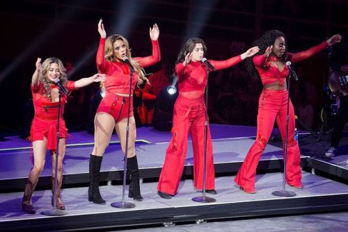 Fifth Harmony on stage last night #SARodeo