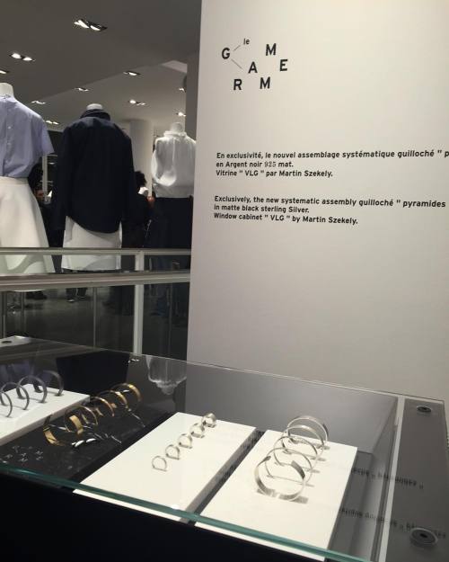 The ale Gramme presentation at Colette | Well done Adrien and Erwan#colette #legramme #fashion #je