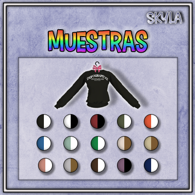 Slogan Embroidered SweatshirtColores de muestra: 15 muestras.Miniatura personalizada.Edad apropiada: