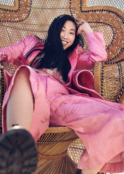 thequeensofbeauty: AWKWAFINA by Ryan McGinley for Harper’s Bazaar US, February 2021. 