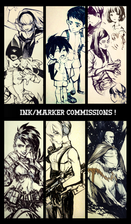 Hey all, I’m opening 10 slots of ink/marker commissionsヽ(=^･ω･^=)丿Please keep browsing if you’re int