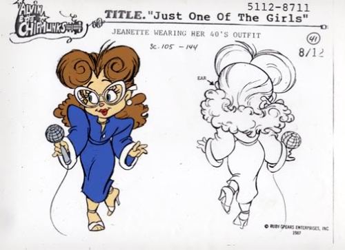 chipettegurl99:Jeanette Miller model sheets!