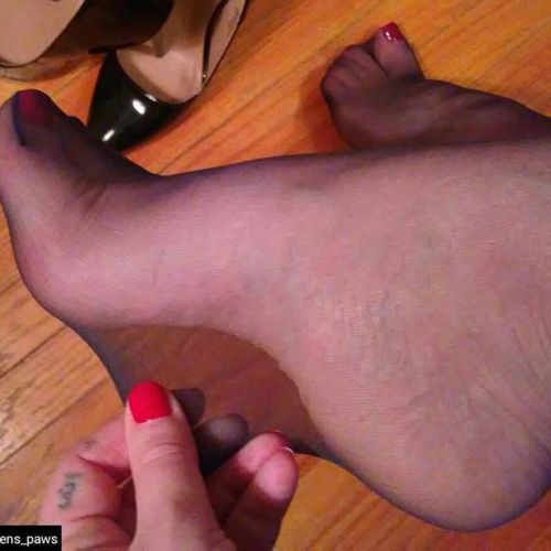 Look at that perfect for tickling @classykittens_paws , #pantyhose , #pantyhosefetish , #ticklefetis