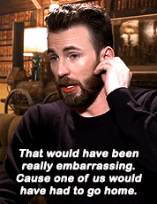 chrisgifs:I like pursuing new endeavors. That’s part of the reason I wanted to direct. I like to cre