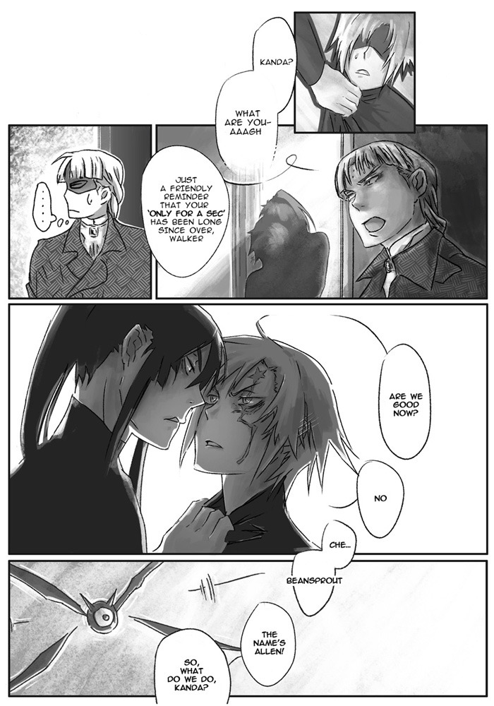 snsuki-krokodilena:  D.Gray-man Yullen-AreKanÂ DoujinshiÂ â€œRead between
