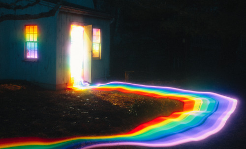 escapekit: Rainbow Road Director and photographer Daniel Mercadante in his free time creates rainbow
