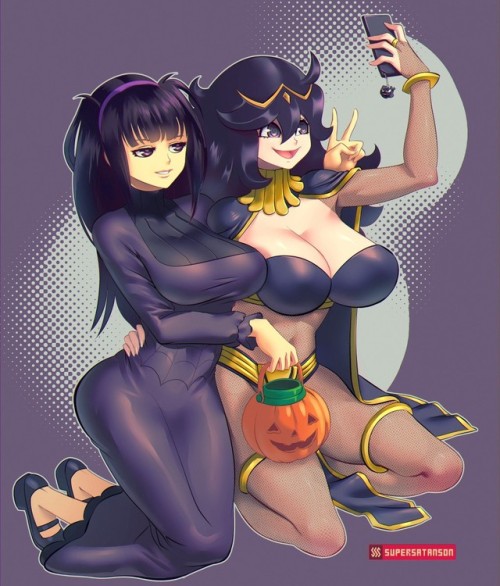 Porn superfantoasts:  Tharja + Hex Maniac, Trick photos