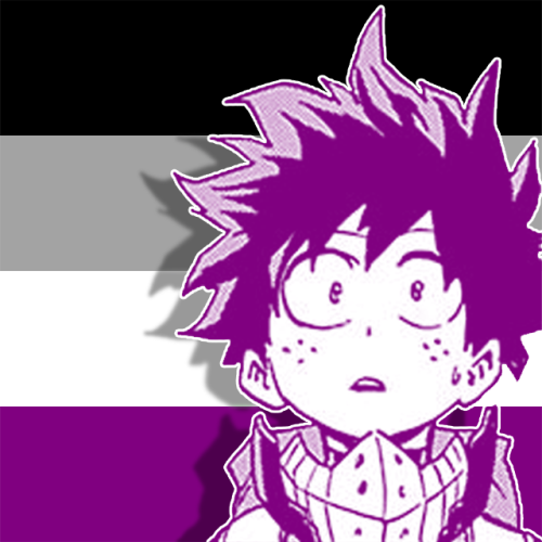 screaming-nope: Aro ace lesbian Deku icons requested by Anon! Free to use, just reblog! Requests are