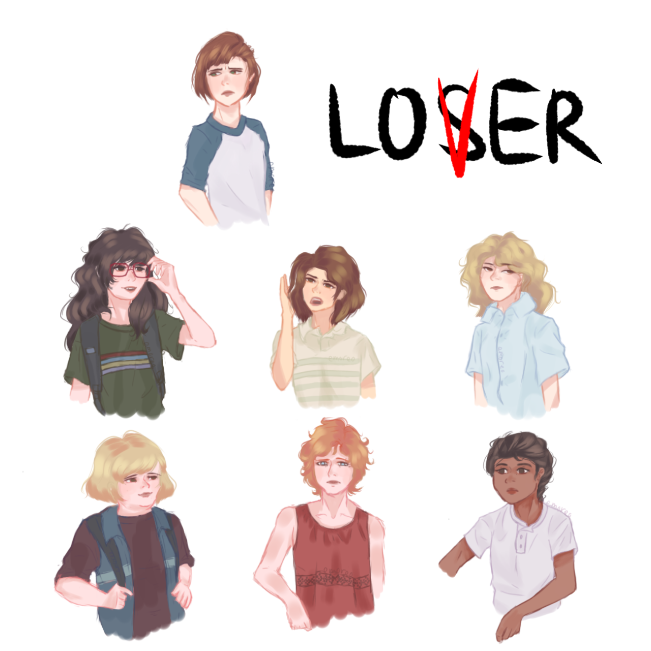 So I Draw - loser club roblox