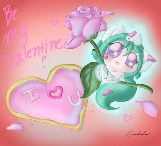 spectralpony:  Okiku Valentine Cards! &lt;3 &lt;3 &lt;3Give the gift