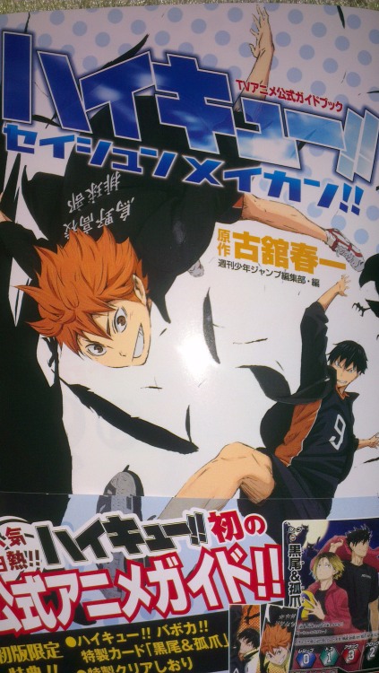 ryuxeen:  Haikyuu!! Official Guide Book 