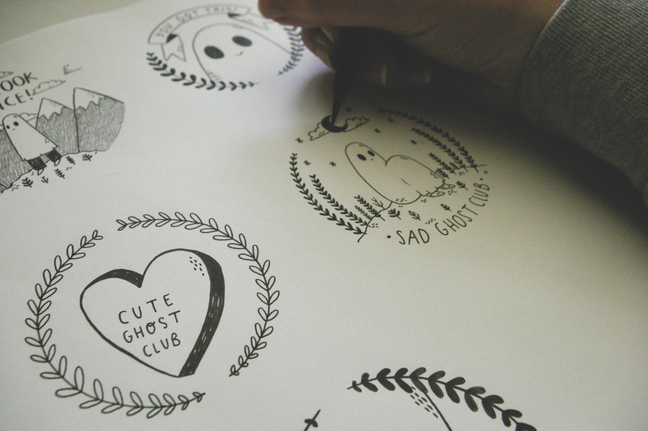 thesadghostclub:  Lize has been busy working on some new designs for some new treats