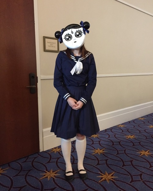 elenahowl: Me at Katsucon. 6 from the Looking Glass music video by The Birthday Massacre. Uniform an