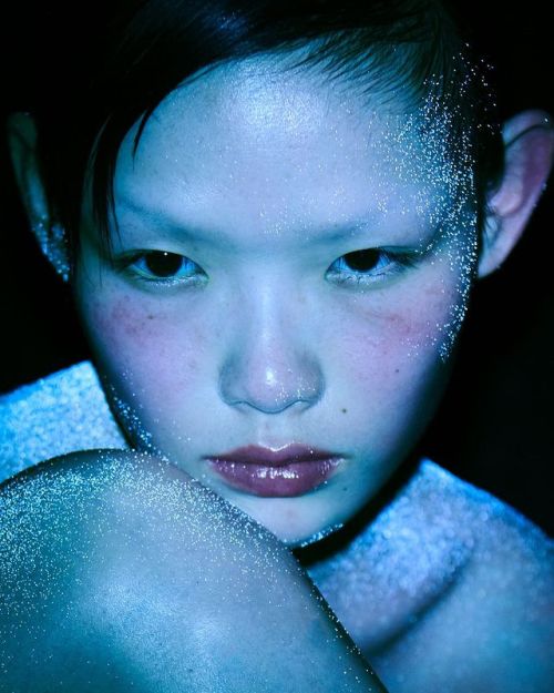 modelsof-color:Xie Chaoyu by Ziqian Wang for Vogue China , March 2021