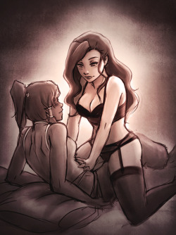 iahfy:  asami getting frisky b/c they’ve