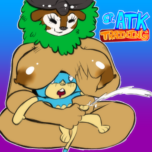 mortaldarkchocolate: EV training was at it’s prime in Kalos. Hope you all like Gogoat and Panpour < |d’‘‘‘