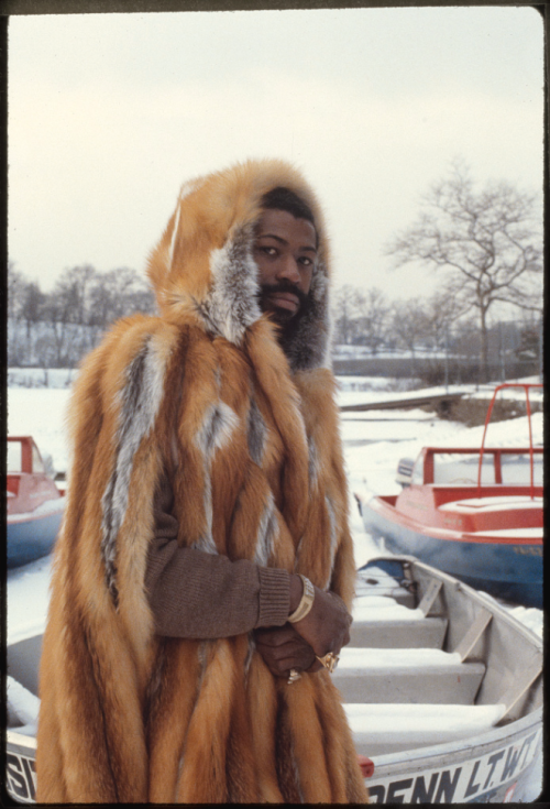 Teddy Pendergrass photographed by Bernard Gotfryd at the University of Pennsylvania for Newsweek, 19