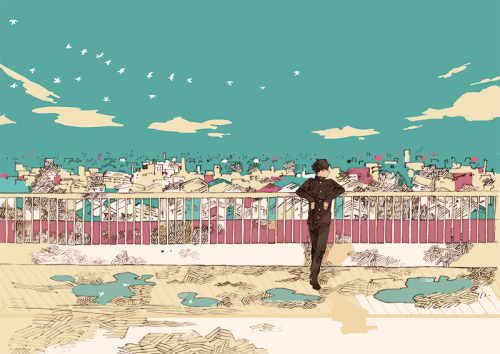 kuroeri422:  9月2日発売の蝶々P様「Life&Lovers」のブックレットイラスト15点描かせて頂いております。 曲を聴いて頂き、描いた自分としてはブックレットイラストの中も見て頂けると嬉しいです！