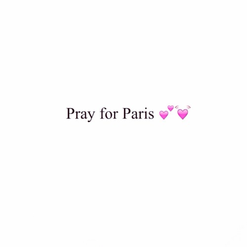 missglamourbunny: So so sad #prayforparis