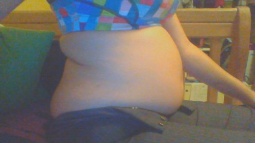 Porn Pics feedhaylei:  My weight gain!! The first pictureâ€™s