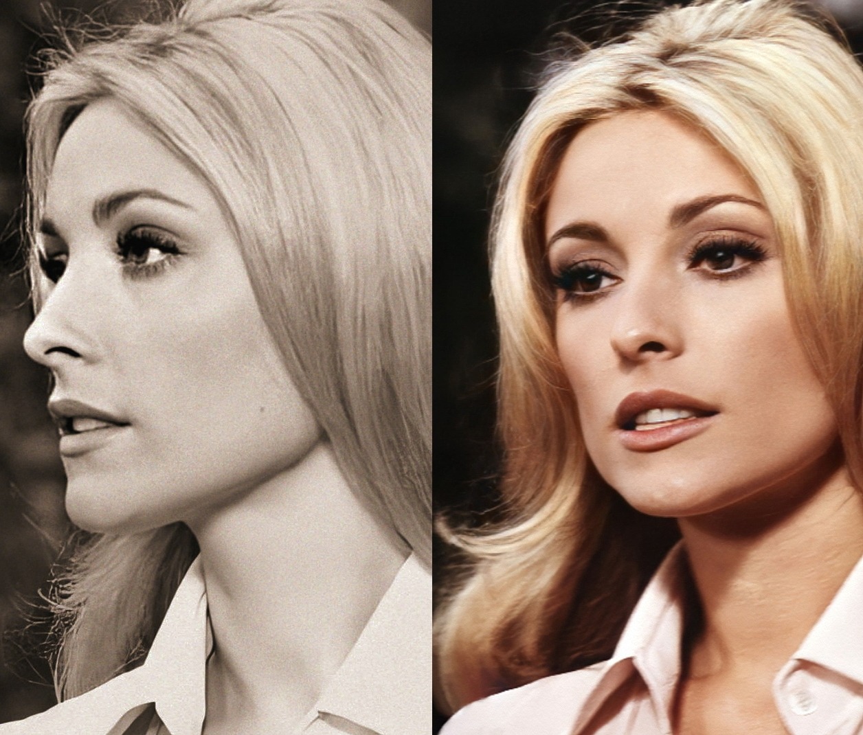 Sharon Tate in production stills for “12+1″  (The Thirteen Chairs) 1969