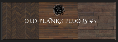 Old planks floors #3 + Old painted planksIncluded 5 floorsAll texture maps are from www.textures.com