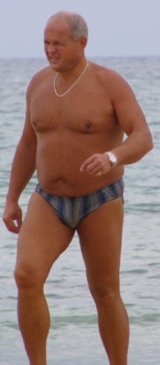 old man sexy speedo