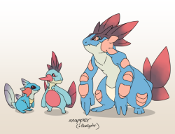 ymedronart:+feraligatr! There’s some piranha