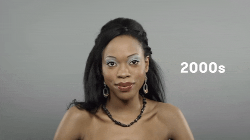 ghettablasta:   100 years of Black Beauty adult photos