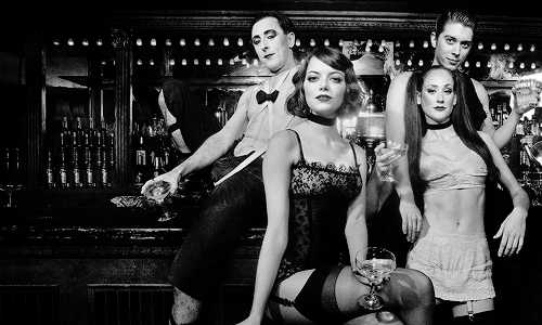 gwenstacye:Emma Stone as Sally Bowles in ‘Cabaret for her Broadway debut featured in Vanity Fair