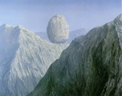 surrealism-love:  The glass key, 1959, Rene MagritteSize: 129.5x162 cmMedium: oil, canvas