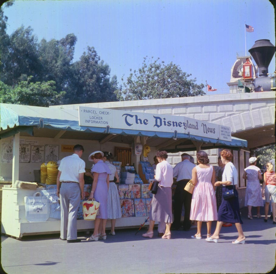 yourland:  Disneyland News Stand Souvenirs, 1957 