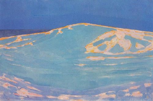 Summer, Dune in Zeeland , V  -  Piet Mondriaan  ca. 1910. Oil on canvas, Solomon R. Guggenheim Museu